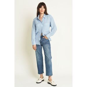 Oliver Logan Addington Wide Leg Vintage Worn Mid Rise Size 25